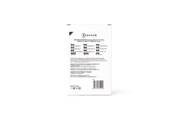 Puhastusvedelik ECOVACS DEEBOT X1 seeriale – 110 ml - Image 2